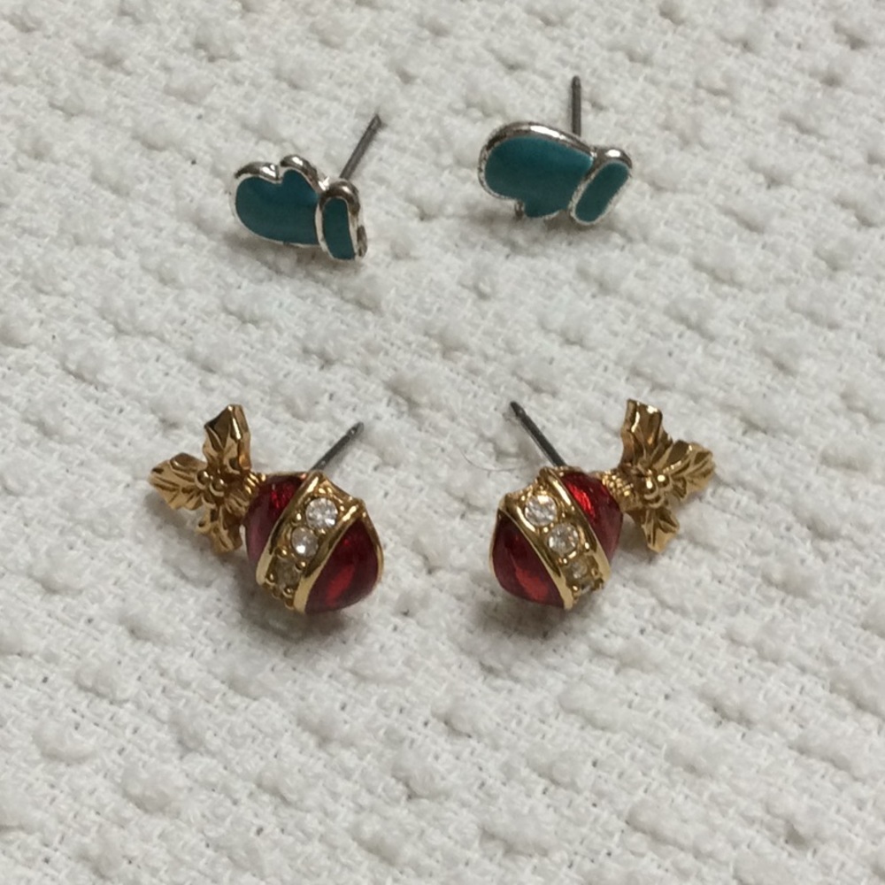 Christmas earrings